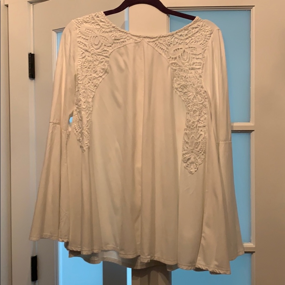 Buttery soft white top
